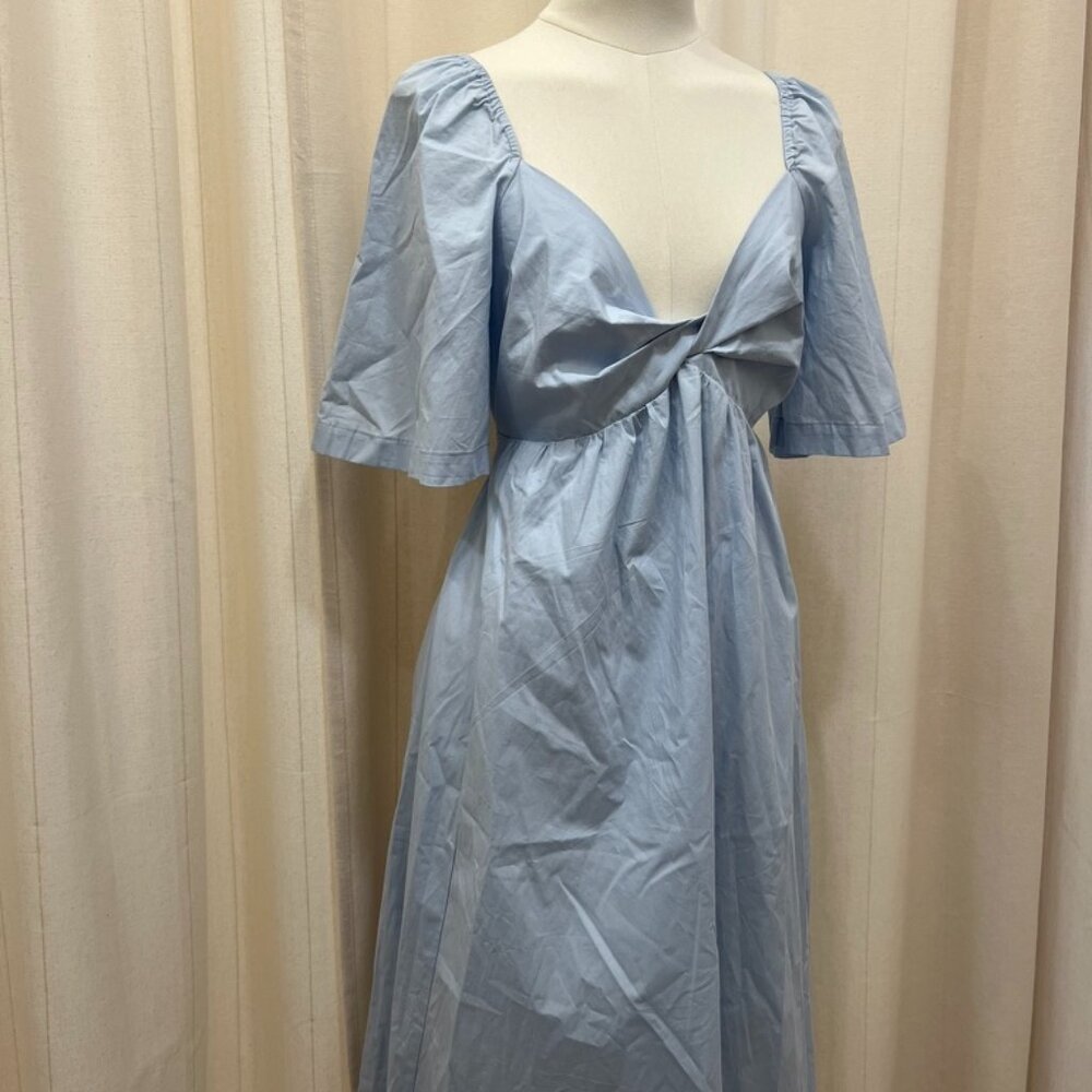 Wish List - Midi Dress with Front Twist